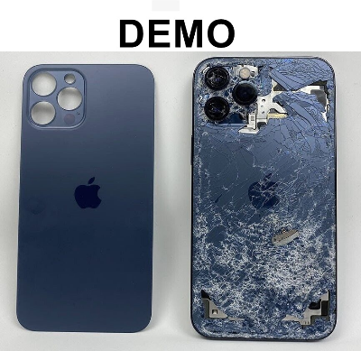Picture of Apple iphone 12Pro/12 Pro Max Backshell Replacement Backshell Back Glass Battery Cover Housing Case for Apple Iphone 12