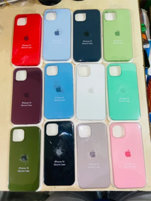 Picture of Silicone Phone Case For Apple IPhone 14 / 14 Plus/14 Pro / 14 Pro Max Luxury Liquid Silicone Protection Back Cover Soft Case