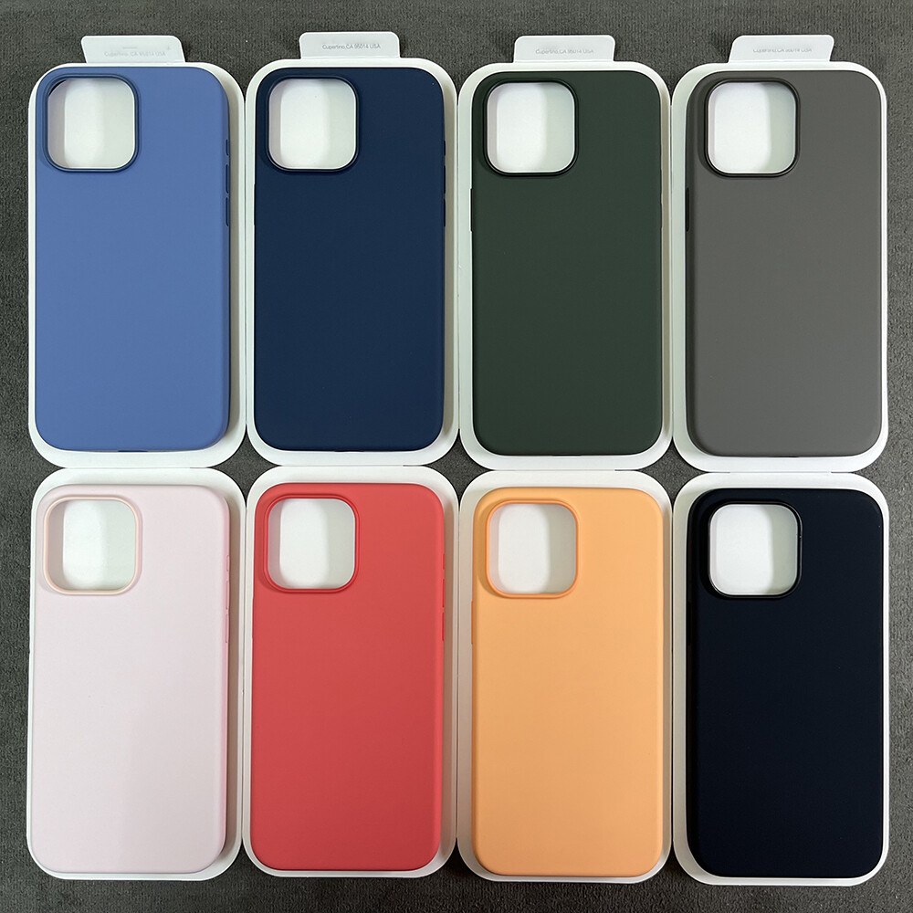 Picture of Silicone Phone Case For Apple IPhone 14 / 14 Plus/14 Pro / 14 Pro Max Luxury Liquid Silicone Protection Back Cover Soft Case