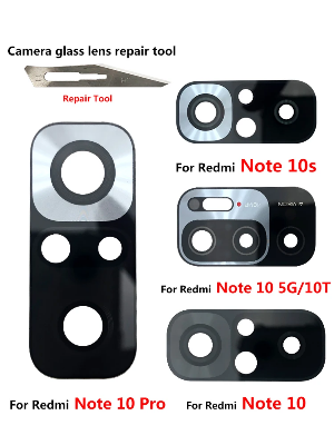 Picture of Redmi Note 10/10S/10 Pro / 10 5G Camera Glass Lens Replacement + Tool