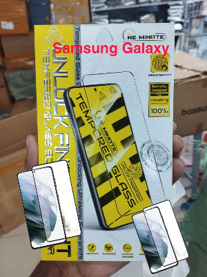 Picture of For Samsung Galaxy S24/ S24 Plus Tempered Glass Screen Protector Full Glue Silk Printing Screen Film