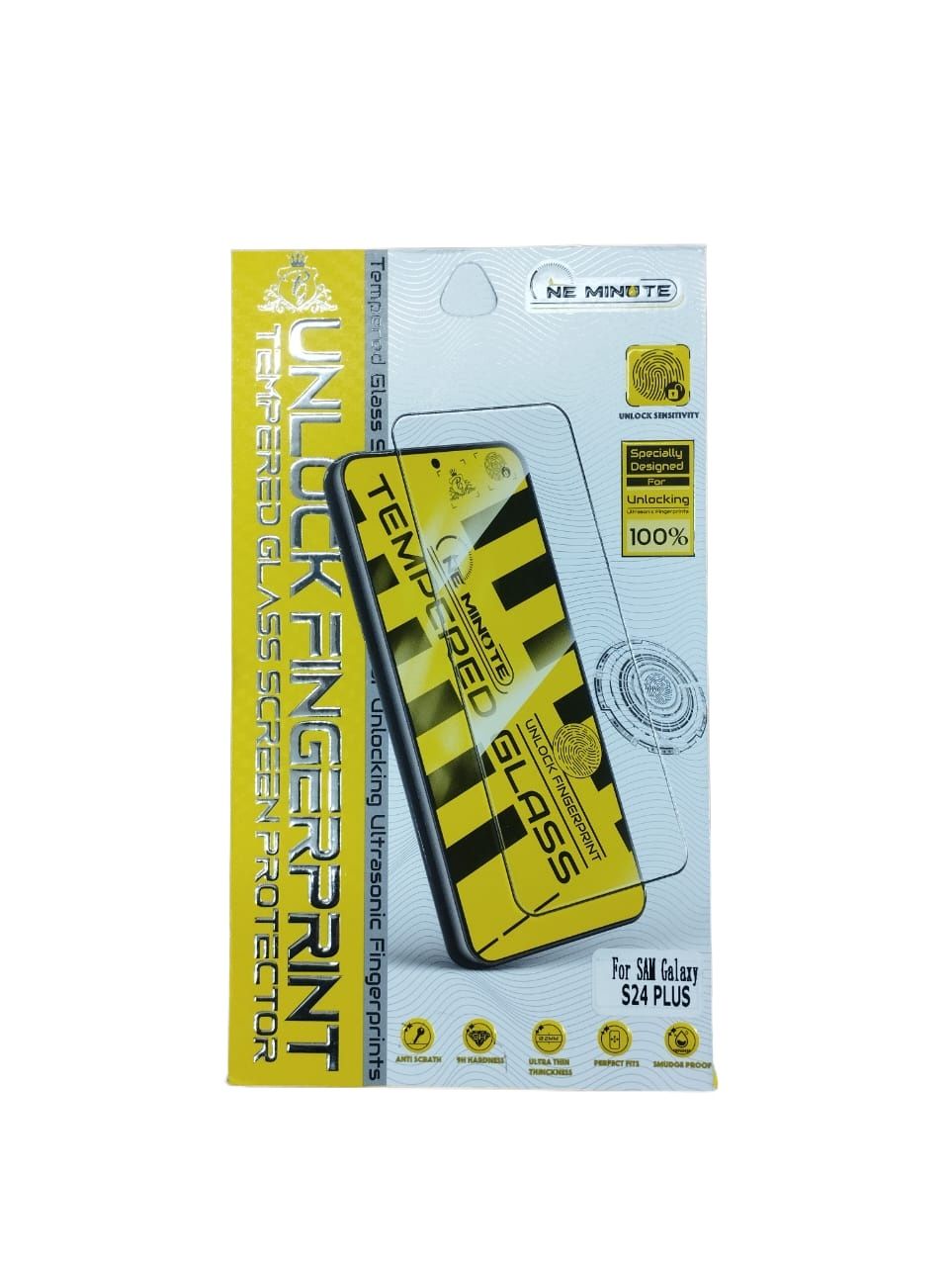 Picture of For Samsung Galaxy S22 Ultra Tempered Glass Screen Protector Full Glue Silk Printing Screen Film