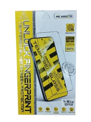 Picture of For Samsung Galaxy S23 Ultra Tempered Glass Screen Protector Full Glue Silk Printing Screen Film