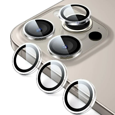 Picture of For Mobile Camera Protector glass Lens for Apple iPhone All Model and Pro Max Example Iphone 13/14/14 Pro/15 / 15 Pro / 15 Pro Max