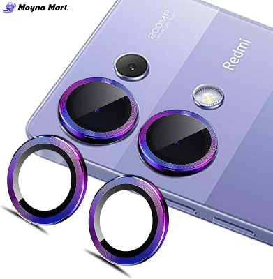 Picture of For Xiaomi Redmi Note 13 5G / Xiaomi Redmi Note 13 Pro 5G Camera Protector WSKEN Metal Ring Tempered Glass Camera Lens Protector