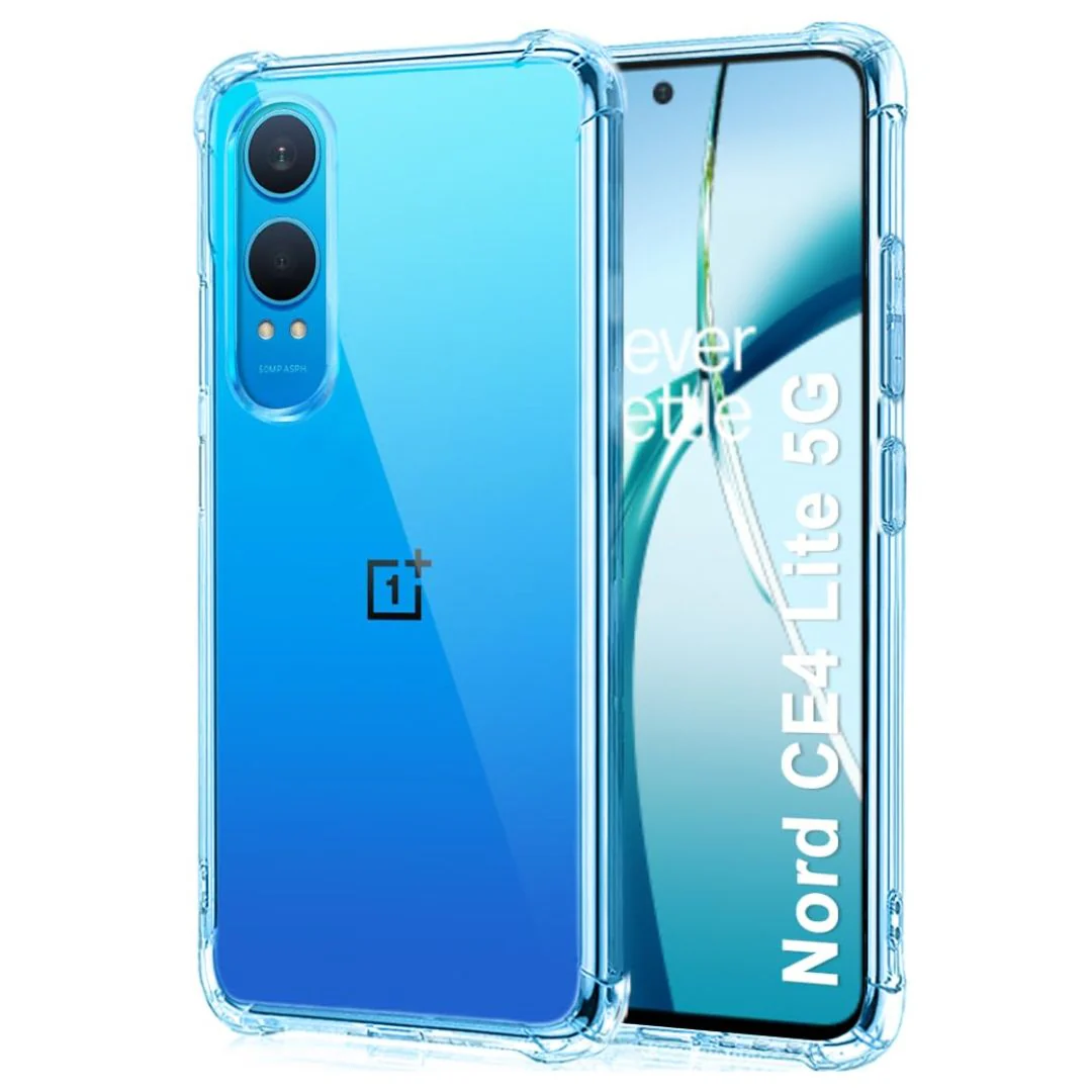 Picture of Oneplus Nord CE 4 Lite 5G ALL Type of Back cover Silicone  Xundd  Pani cover Transparent cover Premium Hand Case Blue Silicone