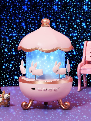 Picture of Bedroom Night Light Projector 360 Rotating For Star Kids