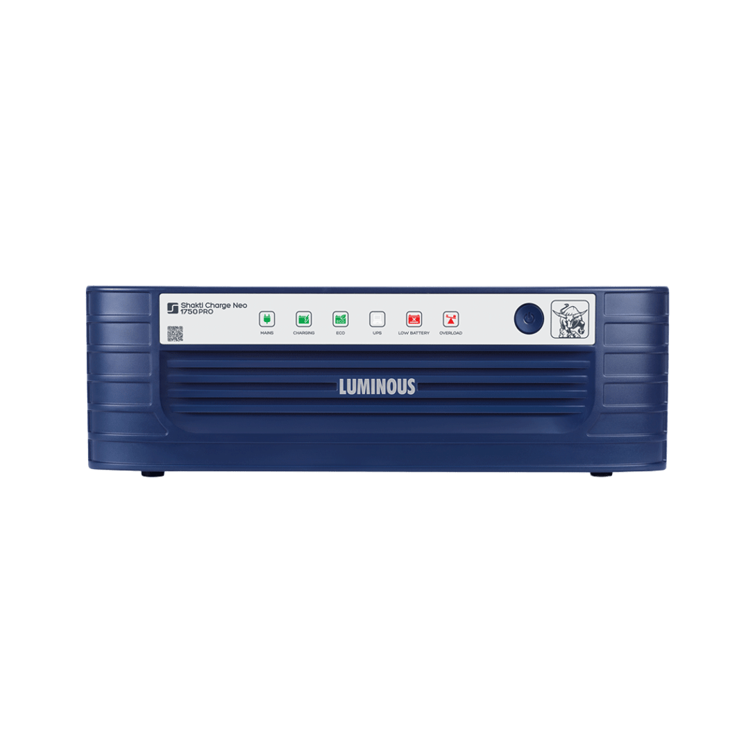 Picture of LUMINOUS IPS UPS 1500 VA 1260 WATT SHAKTI CHARGE 1750 12V MODEL HIGH CAPACITY 12V SINGLE BATTERY IPS UPS MACHINE