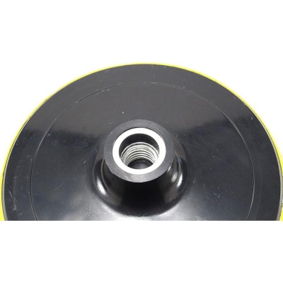Picture of 6 inches Backing Plate for Polishing BufferingHook and Loop Pad - 5/8 inch TPI Spindle