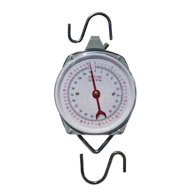 Picture of Hanging Spring Dial Scale - White and Silver