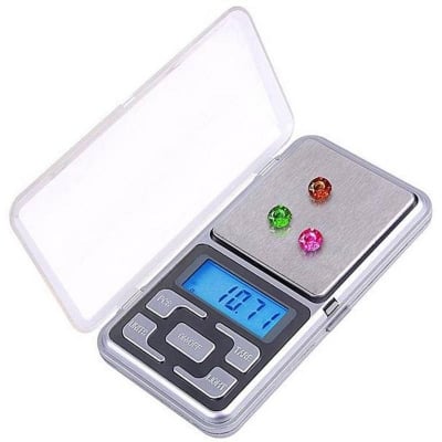 Picture of Mini Pocket Weight Scale Digital Jewellery/Chem/Kitchen Small Weighing Machine with Auto Calibration
