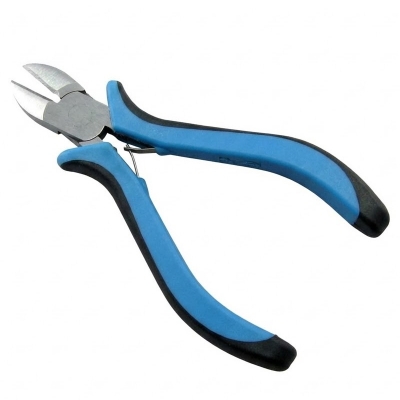 Picture of 4.5in Mini Small Combination Side Cutting Pliers Cable Wire Jewelry - Pliers