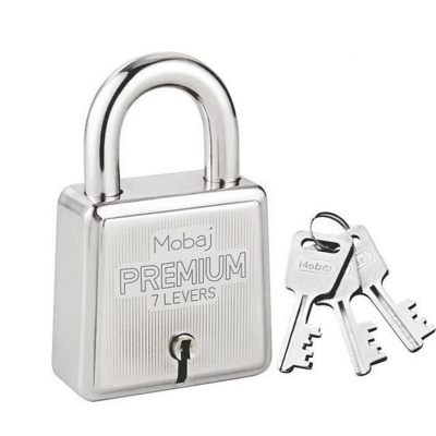 Picture of Mobaj Premium 7 Lever Pad Lock 50 mm each ,Heavy-duty padlocks for steel gates and door