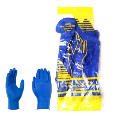 Picture of Gloves Blue (Pair) Colored Industrial Gloves Multipurpose Latex