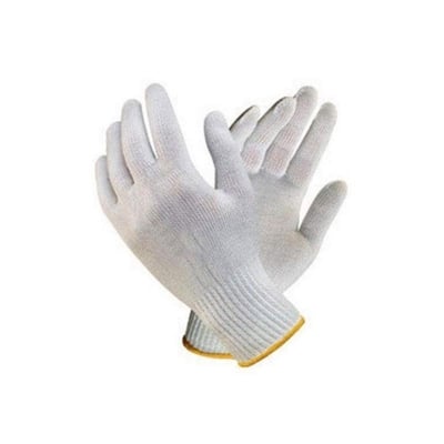 Picture of White Cotton Knitted Hand Gloves Unisex (1 Pair)