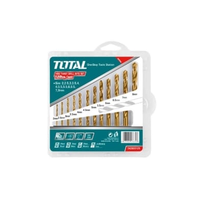 Picture of HSS twist drill bits set 12pcs