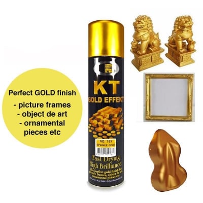 Picture of Bosny KT Gold Effect Spray Paint