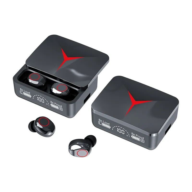 Picture of New M90 Bluetooth 5.3 Earphones Wireless Headphones Touch Control Gaming Headsets HIFI Stereo Noise Reduction earbuds With Mic