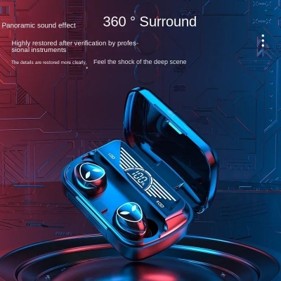 Picture of M20 TWS WIRELESS EARBUDS WITH NOISE CANCELLING FEATURE