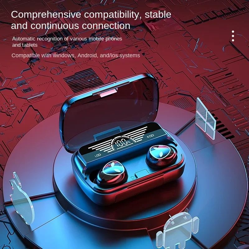 Picture of M20 TWS WIRELESS EARBUDS WITH NOISE CANCELLING FEATURE