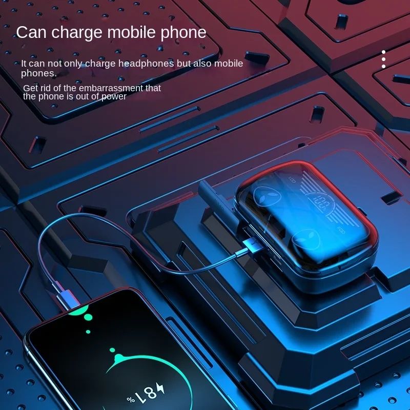 Picture of M20 TWS WIRELESS EARBUDS WITH NOISE CANCELLING FEATURE