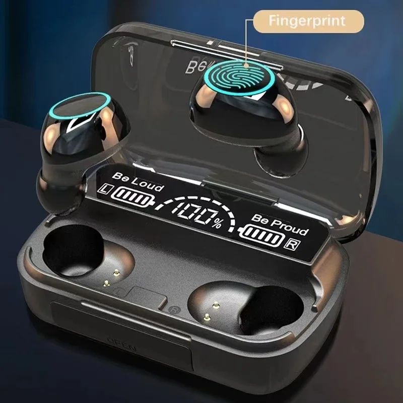 Picture of M30 TWS Bluetooth Headset Upgrade V5.2 Waterproof Eearphone Wireless Sports In-Ear Headphones Low Latency Noise Cancellation