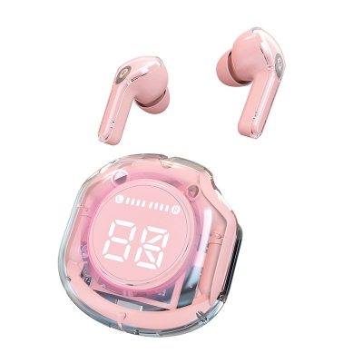 Picture of Ultrapods Pro True Wireless Earbuds with Display Transparent Design, Bluetooth 5.3 Water Proof.
