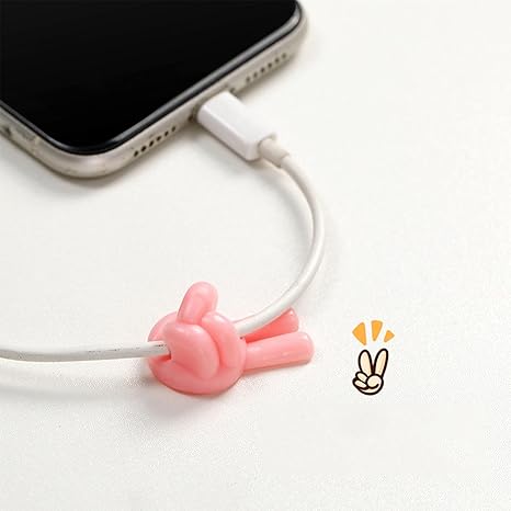 Picture of 10 PCS Creative Silicone Thumb Wall Hook - Multifunction Adhesive Cable Clip ，self Adhesive Thumb Hook Cable Organizer Clips Key Hanger
