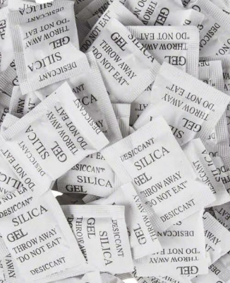 Picture of White Silica Gel Desiccant 2 Gram 100 Pieces