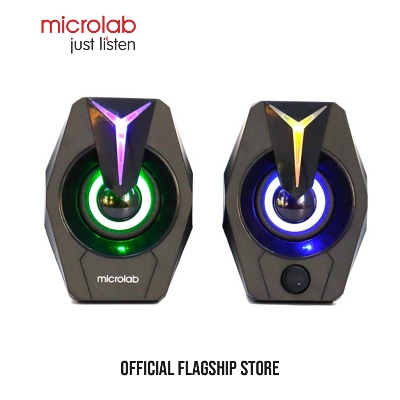 Picture of Microlab B26 USB 2.0 Gaming Speaker -  USB 2.0 Gaming Speaker - Output power: 3W x2 - Input: 3.5mm stereo line in - DC input: USB 5V 1A