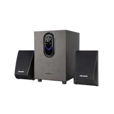 Picture of Microlab COOUL118BT 2.1 Multimedia Speaker - 2.1 Multimedia Speaker- Output power: 11 Watt (RMS) - Interfaces: Bluetooth, AUX - Body: Wooden Cabinets - 2.1 Multimedia Speaker