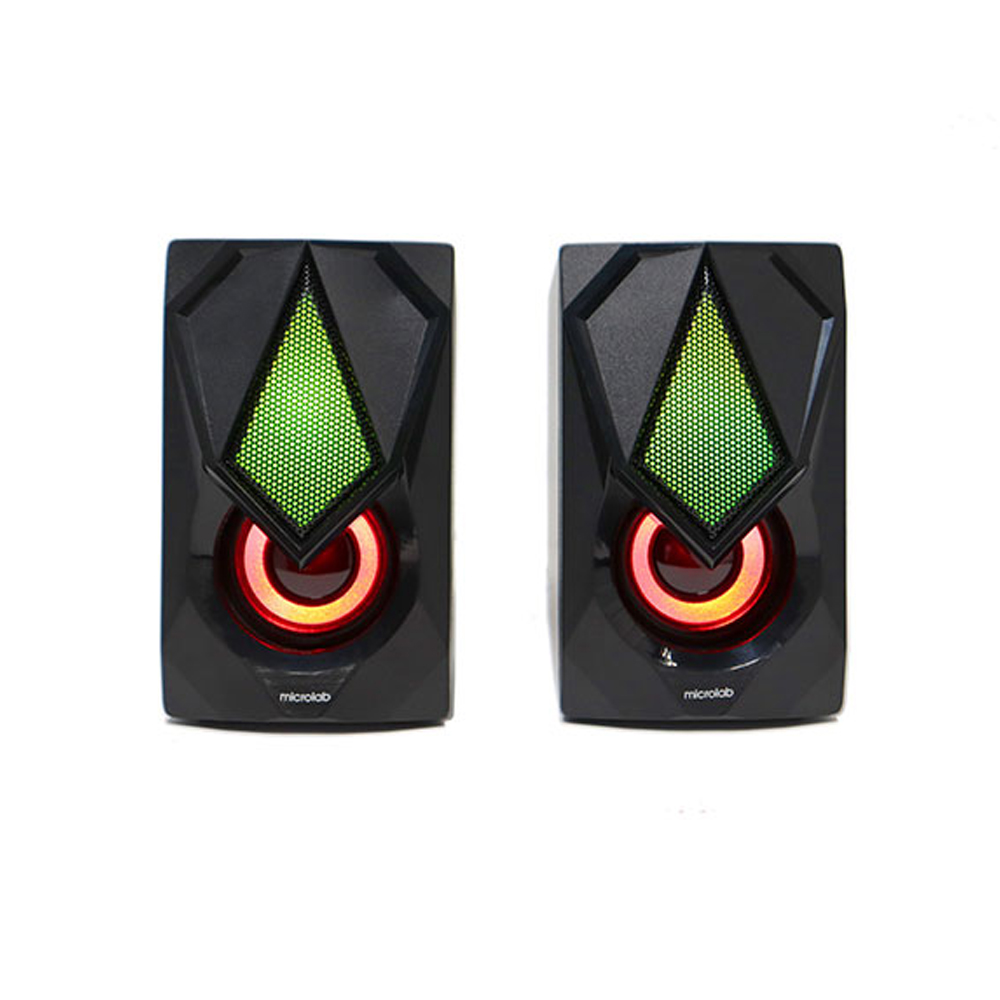 Picture of Microlab B25 USB 2.0 Gaming Speaker - USB 2.0 Gaming Speaker - Output power: 3W x2 - Input: 3.5mm stereo line in - DC input: USB 5V 1A - Gaming Speaker