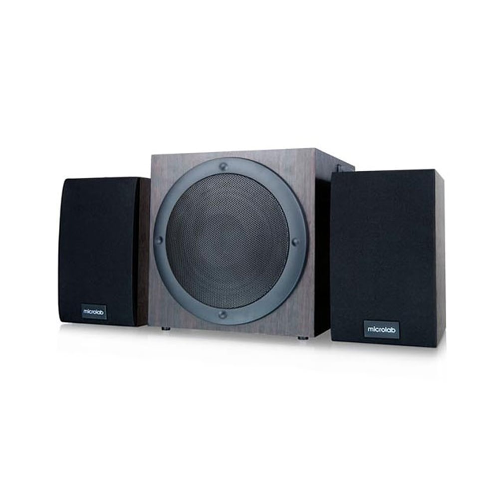 Picture of Microlab TMN1 2:1 BT Multimedia TMN-Series Speaker - 2.1 Multimedia TMN-Series Speaker - Output power: 32 Watt (RMS) - Interfaces: Bluetooth, AUX - Body: Wooden Cabinets