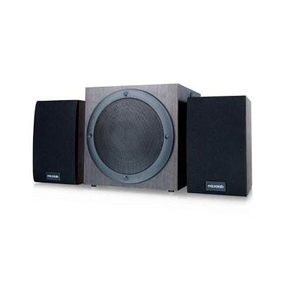 Picture of Microlab TMN1 2:1 BT Multimedia TMN-Series Speaker - 2.1 Multimedia TMN-Series Speaker - Output power: 32 Watt (RMS) - Interfaces: Bluetooth, AUX - Body: Wooden Cabinets