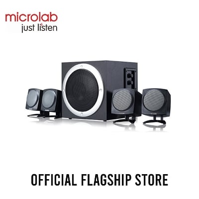 Picture of Microlab TMN3BT 4.1 Home Theater System - 4.1 Subwoofer System TMN-Series Speaker -Output power: 32 Watt (RMS) - Interfaces: Bluetooth, Aux - Body: Wooden Cabinets