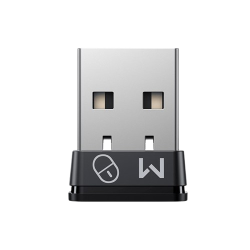 Picture of RAPOO M3M BLACK Wireless Business Mouse Dongle (Suitable for RAPOO MT760L/MT760M/MT750PRO/MT560/MT550L) -  Micro Nano receiver - M+ wireless cross-screen technology - Wireless 2.4G connection - Plug and play