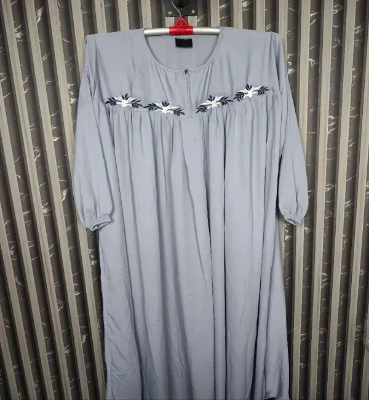 Picture of premium quality Dubai cherry fabric embroidery work Borka without hijab