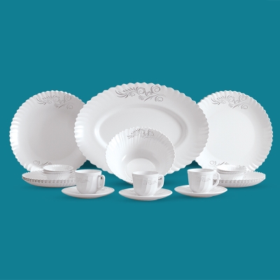 Buy 36Pcs Dinner Set-Opal flora Online at Best Price	