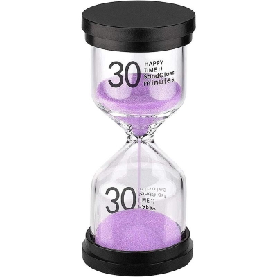 Picture of 30 Minutes sand glass sandglass hourglass timer clock decor gift