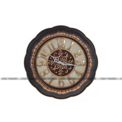 Picture of Traditional, Decorative, Hand Painted Modern Wall Clock Fancy Ethnic Luxury Handmade Decoration (SIZE : 50cm X 6cm X 50cm)