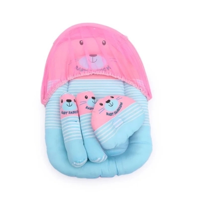 Picture of King Size Baby Bedding Set With Mosquito Net