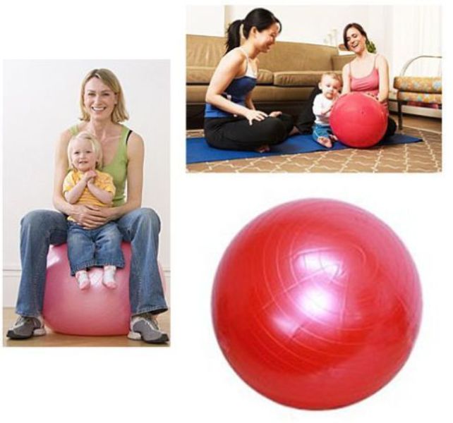 Picture of Gymnastic Fitness Ball With Pumper - Multicolor