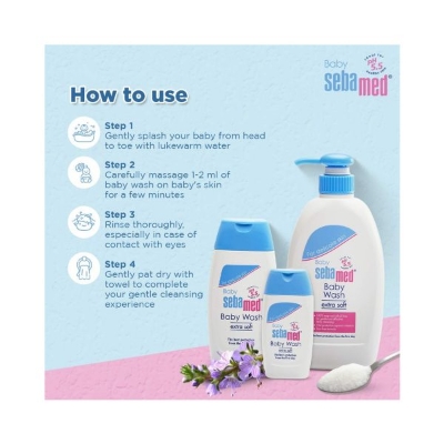 Picture of SEBAMED GENTLE WASH - 200ML ORIGINAL PRODUCT