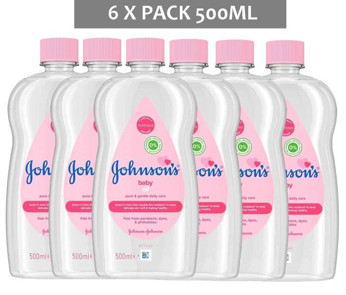 Picture of Johnsons Baby Oil 500ml  (Made in India)