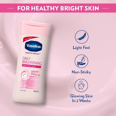 Picture of Vaseline Lotion Healthy Bright 200ml (Made in india)