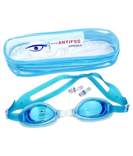 Picture of Fashion Anti Fog UV Swimming Goggles Multicolor