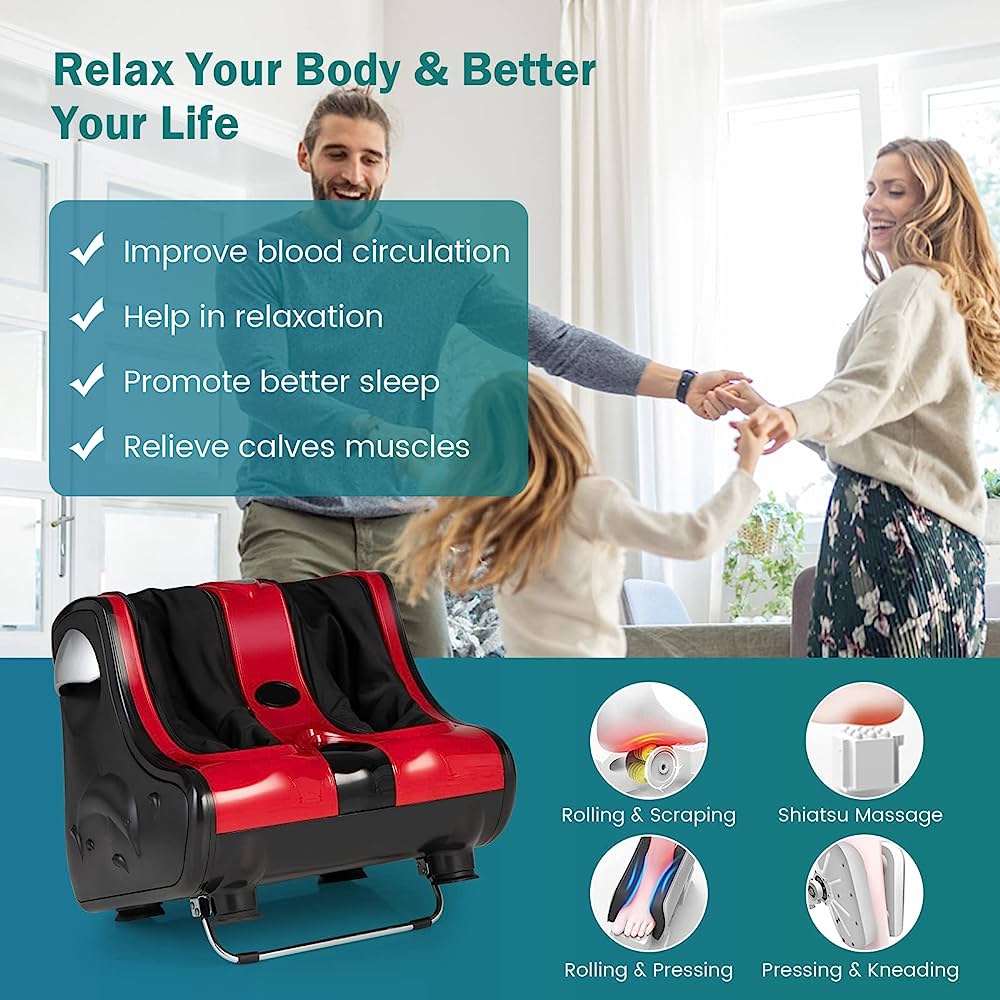 Picture of Vibration Heating Foot Calf Leg Massager