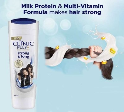 Picture of Clinic Plus (Made in india) Strong And Long Milk Protein Shampoo 355 Ml