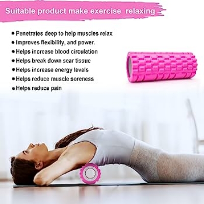 Picture of Foam Roller Back Muscel Main Exercise -43cm Multicolor