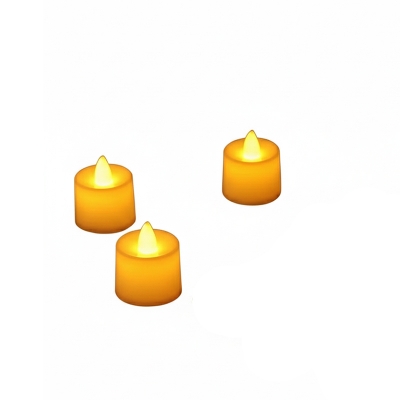 Picture of Battery Operated Led Candle Flameless Flickering Fake Candle Multicolor Color Lamp Birthday Party Tealights
